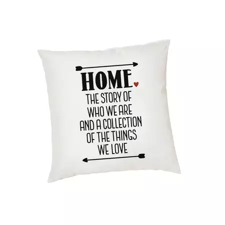 Cushion Cover HOME buy at ThingsEngraved Canada