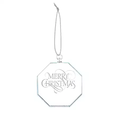 Custom Glass Christmas Ornament - Bloomex VIP buy at ThingsEngraved Canada