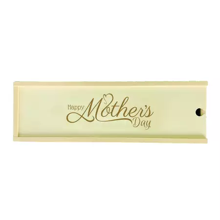 Wooden Single Wine Bottle Box Happy Mother's Day buy at ThingsEngraved Canada