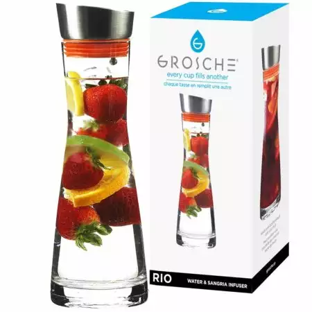 GROSCHE Water Pitcher & Fruit Infuser - Rio buy at ThingsEngraved Canada