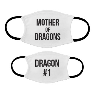 Set of Custom Masks for Mother and Kid buy at ThingsEngraved Canada