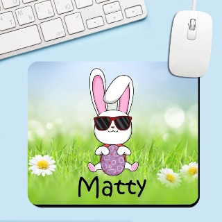 Easter Bunny Mouse Pad 1 buy at ThingsEngraved Canada
