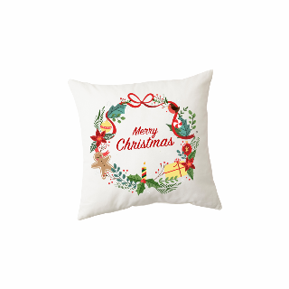Custom Christmas Cushion Cover Bloomex VIP 18" x 18" buy at ThingsEngraved Canada