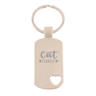 Cat Cuddler Keychain
