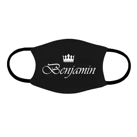 Adult Face Mask with Custom Name