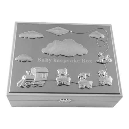 Baby Keepsake Box - White