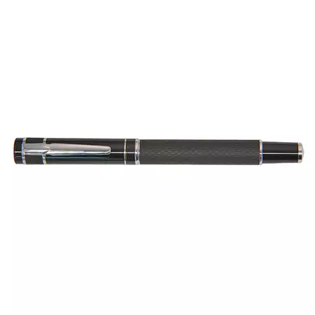 Black and Silver Rollerball Pen