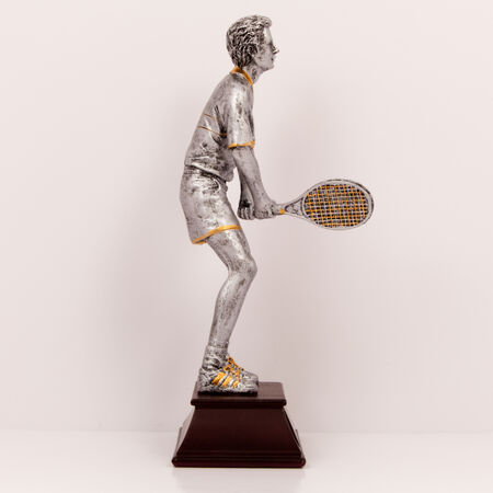 Men's Tennis Trophy with Custom Engraving
