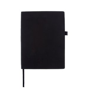 Vegan Leather Notebook - Black - Laser Engraved