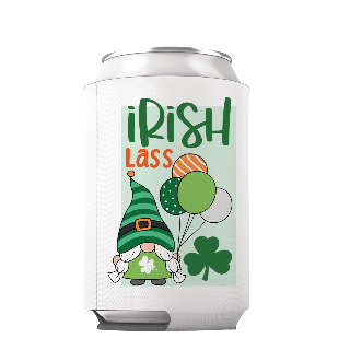 Can Cooler St. Patrick's Day Irish Lass buy at ThingsEngraved Canada