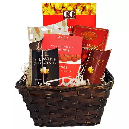 Personalized Gourmet Basket I buy at ThingsEngraved Canada