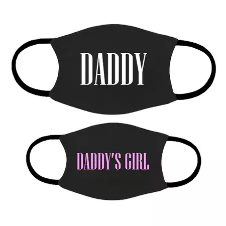 Set of Masks for Dad and Daughter buy at ThingsEngraved Canada