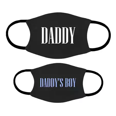 Set of Masks for Dad and Son buy at ThingsEngraved Canada