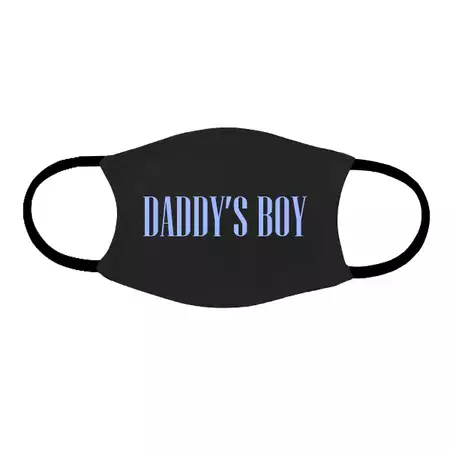 Kids face mask Daddy's Boy buy at ThingsEngraved Canada