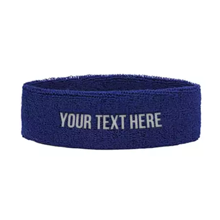 Sport Headband with Custom Embroidery buy at ThingsEngraved Canada