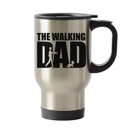 Travel Mug 16oz Walking Dad