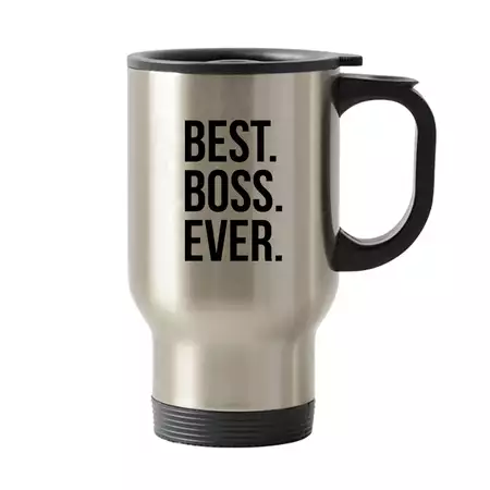 Best Boss Ever 14oz Travel Mug