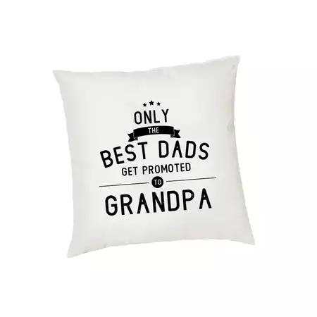 Grandpa Baby Announcement Cushion Cover buy at ThingsEngraved Canada