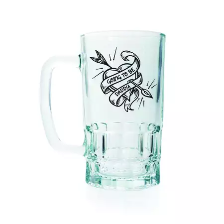20oz Beer Stein Baby Announcement Going to be Daddy buy at ThingsEngraved Canada
