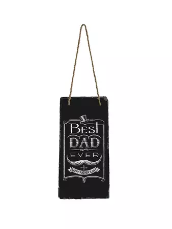 Hanging Slate Decor for Father's Day buy at ThingsEngraved Canada