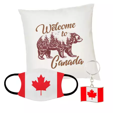Welcome to Canada Gift Set I buy at ThingsEngraved Canada