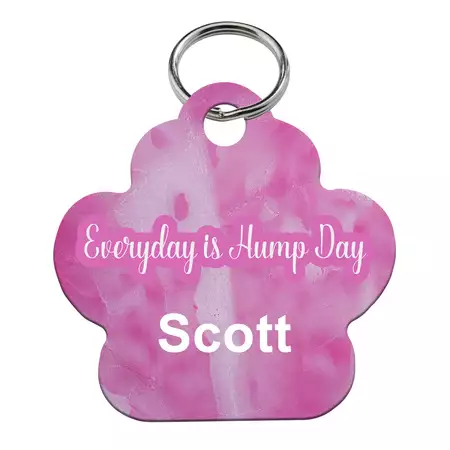Custom Everyday is Humpday Dog Tag