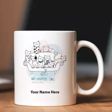 Cat Lover's Mug buy at ThingsEngraved Canada