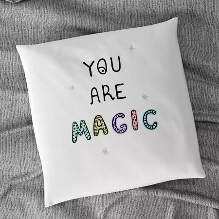 You Are Magic Cushion with Custom Name buy at ThingsEngraved Canada