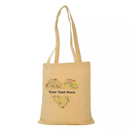Fall Embroidered Personalized Tote Bag buy at ThingsEngraved Canada