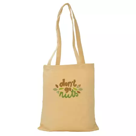 Don't Go Nuts Tote Bag buy at ThingsEngraved Canada