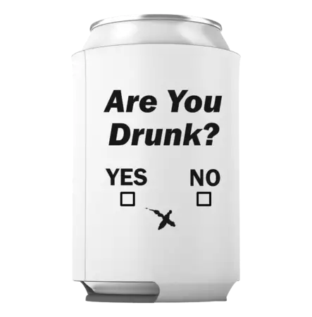 Are You Drunk? Can Cooler buy at ThingsEngraved Canada