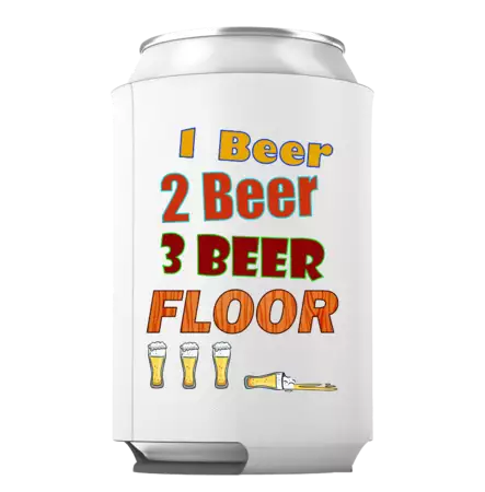 1 Beer 2 Beer 3 Beer , Floor  Can Cooler