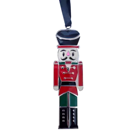 Custom Engraved Christmas Ornament - Nutcracker Soldier