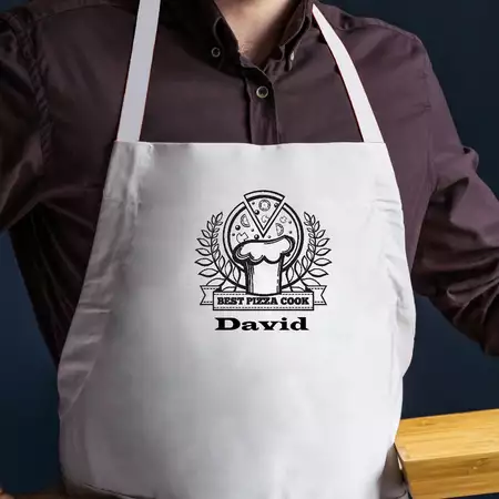 Best Pizza Cook Personalized Apron buy at ThingsEngraved Canada