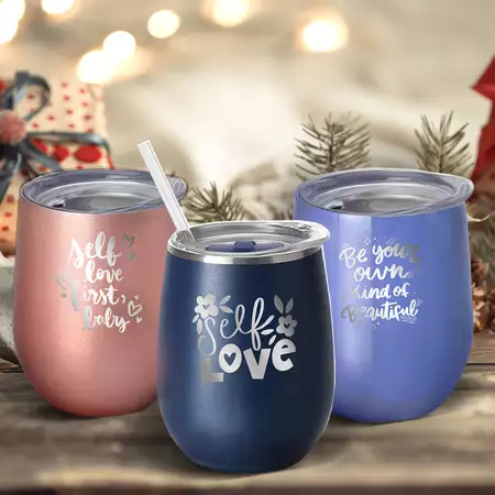 Self Love Swig Stemless Wine Cup - Set of 3