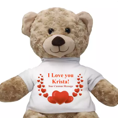 Valentine's Teddy Bear buy at ThingsEngraved Canada