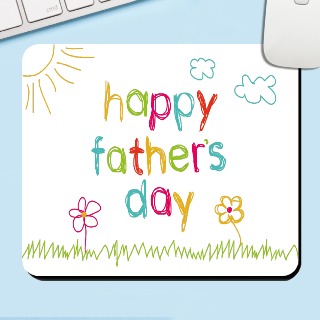 Happy Father's Day from kids Mouse Pad