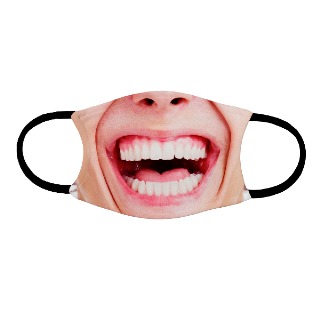 Adult face mask Laughing Expression