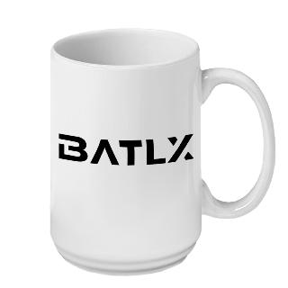 Batlx Ceramic Mug WHT buy at ThingsEngraved Canada