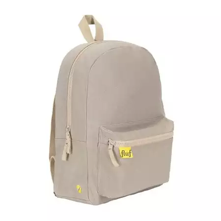BackPack Smoke Grey with Canadian Beaver and Custom Name Embroidery