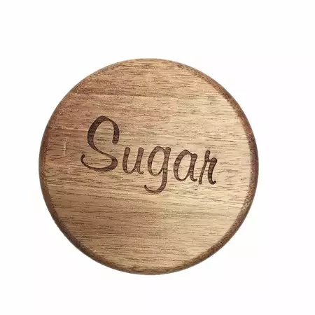 Ceramic Kitchen Canister 16 oz Custom Engraved