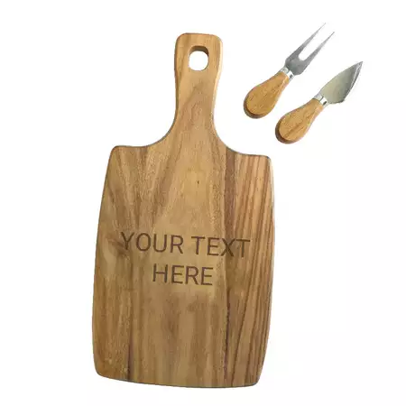 Cheeseboard Set with Custom Engraving