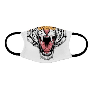 Adult face mask Roar Tiger buy at ThingsEngraved Canada