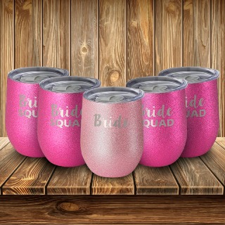 Bride Squad Set of SWIG Celebration Series Wine Cup(Copy) buy at ThingsEngraved Canada
