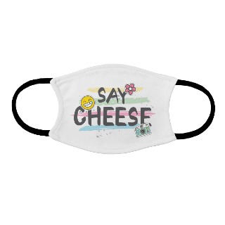 Kids Face Mask "Say Cheese"