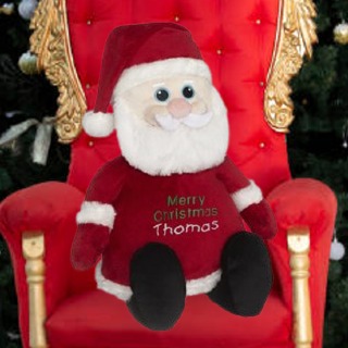 Custom Embroidered Santa buy at ThingsEngraved Canada