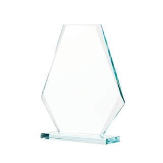 Customizable Jade Pyramid Crystal Award