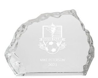 Custom Soccer Champion Award buy at ThingsEngraved Canada