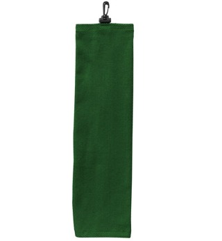 Golf Towel with Custom Embroidery - Forest Green