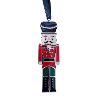 Custom Engraved Christmas Ornament - Nutcracker Soldier
